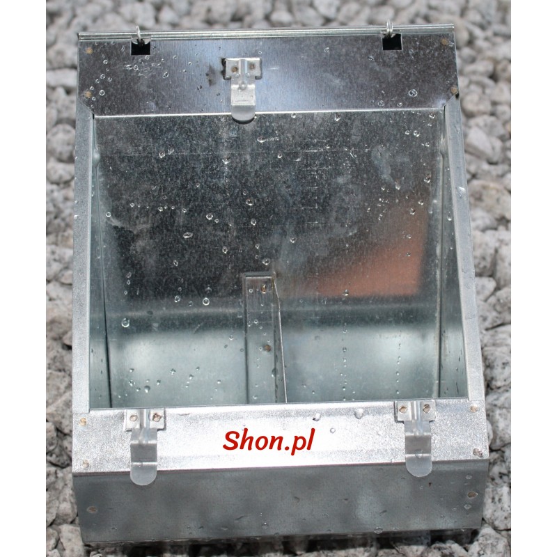 Karmidło dla królików 19 cm - metalowe