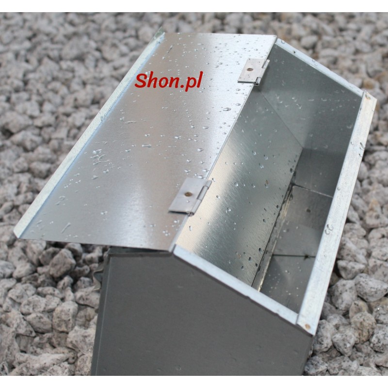 Karmidło dla królików 40 cm - metalowe