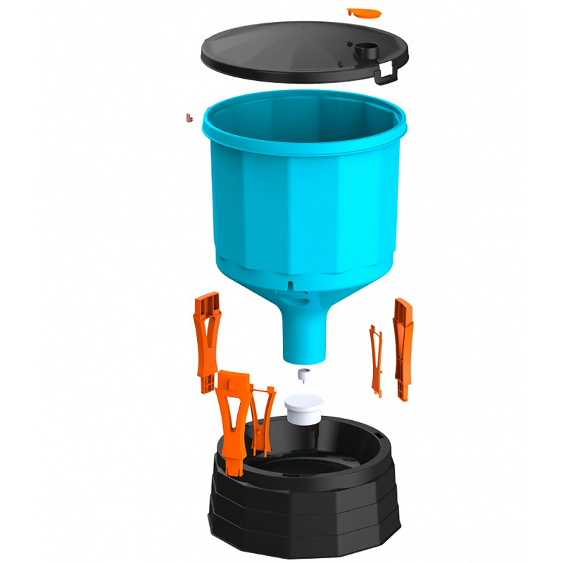 Poidło automatyczne dla kur Koloss - z zasobnikiem 45 L