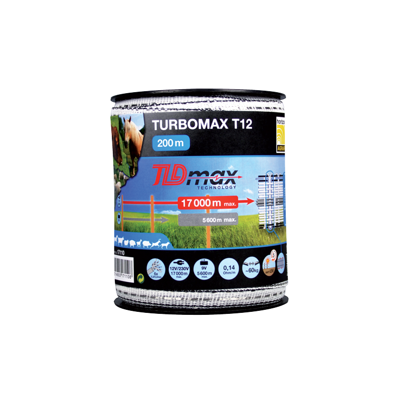 Taśma Turbomax 12 mm  200 m