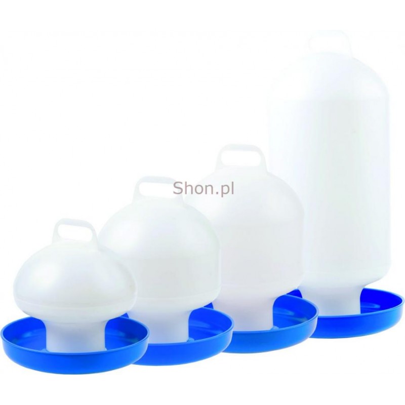 Poidło dla drobiu z podstawką i uchwytem 4 litry